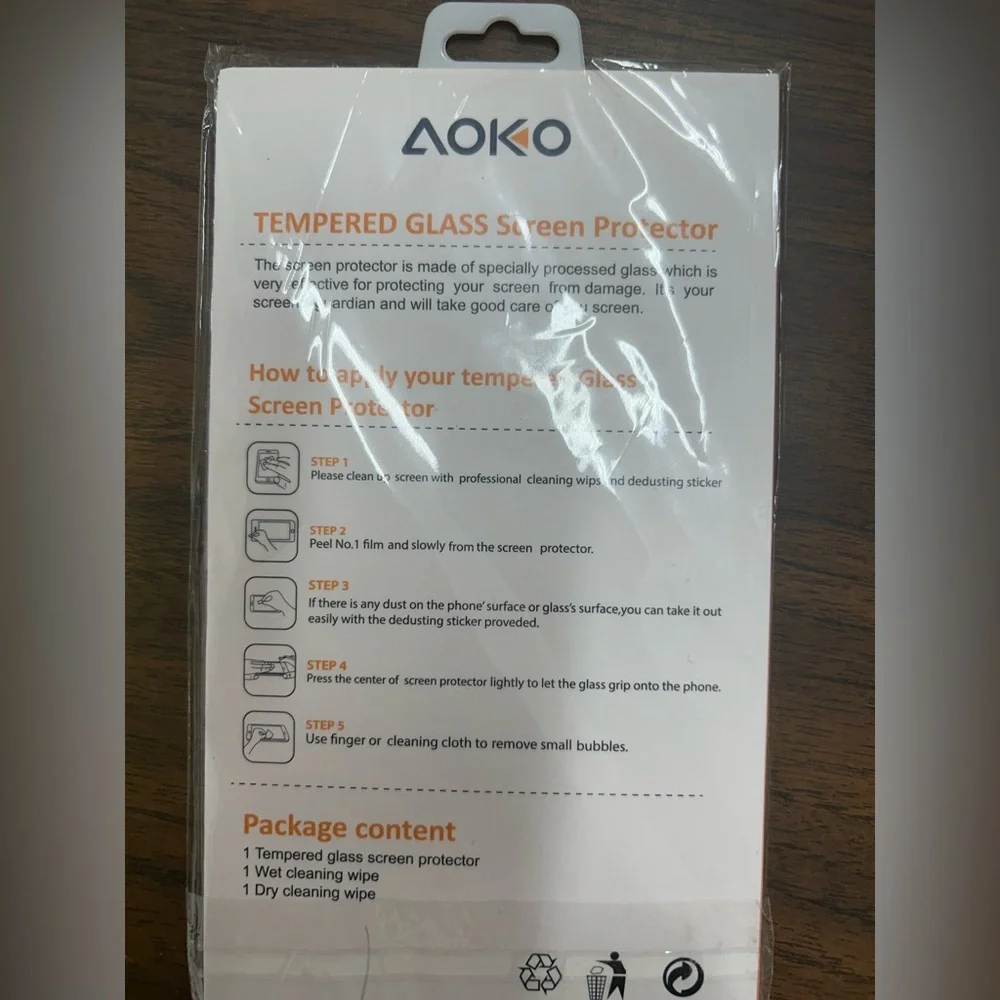 New 2 Tempered Glass Screen Protectors - Clear for IPhone 7 Plus/ 8 Plus